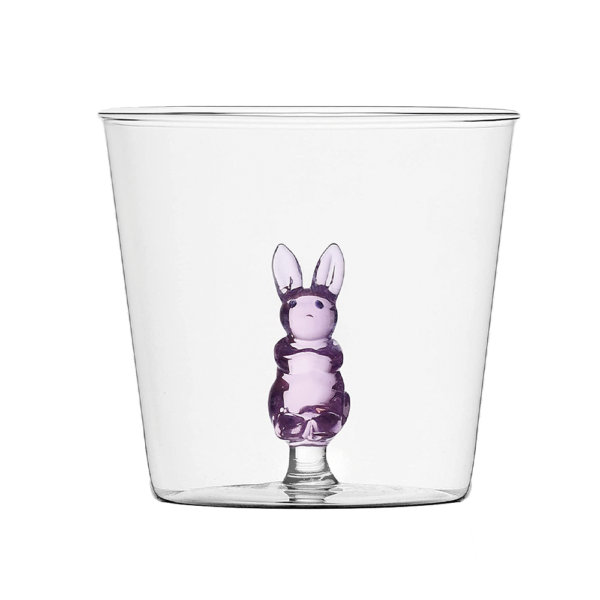 Tumbler Animal Farm - bicchiere in vetro con animaletto - SBAM
